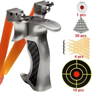 Metal Slingshot Flat Rubber Band