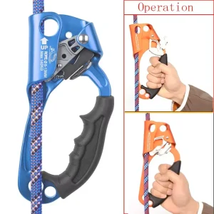 Rappelling Gear Device for 8-12mm Rope